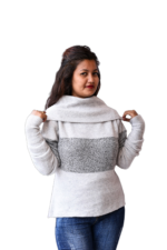 Cowl Neck Cashmere Sweater