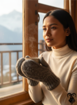Pure Sheep Wool Handcrafted Mittens