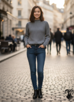 Classic Ribbed Sheep Wool Sweater