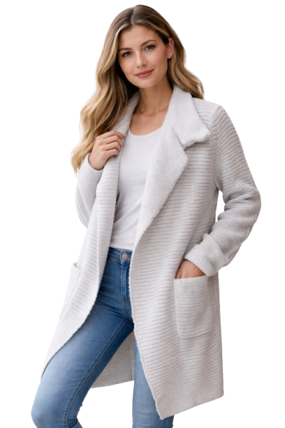 Cashmere Coat Cardigan