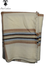 Striped Cashmere Woven Blanket