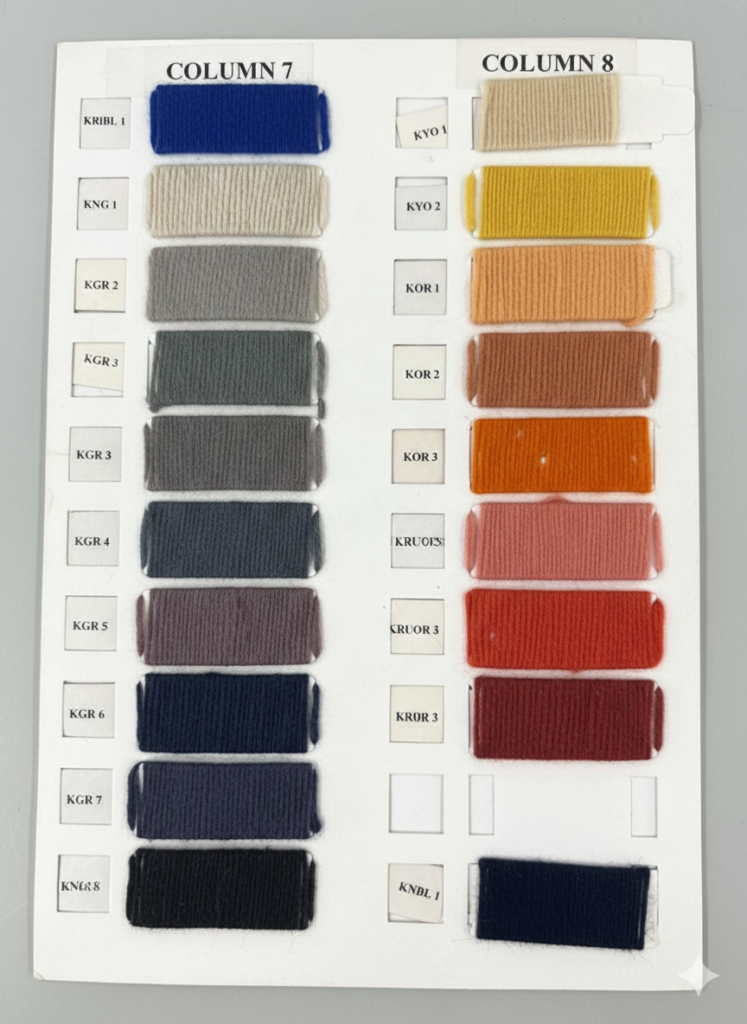 rita cashmere color chart 7 and 8